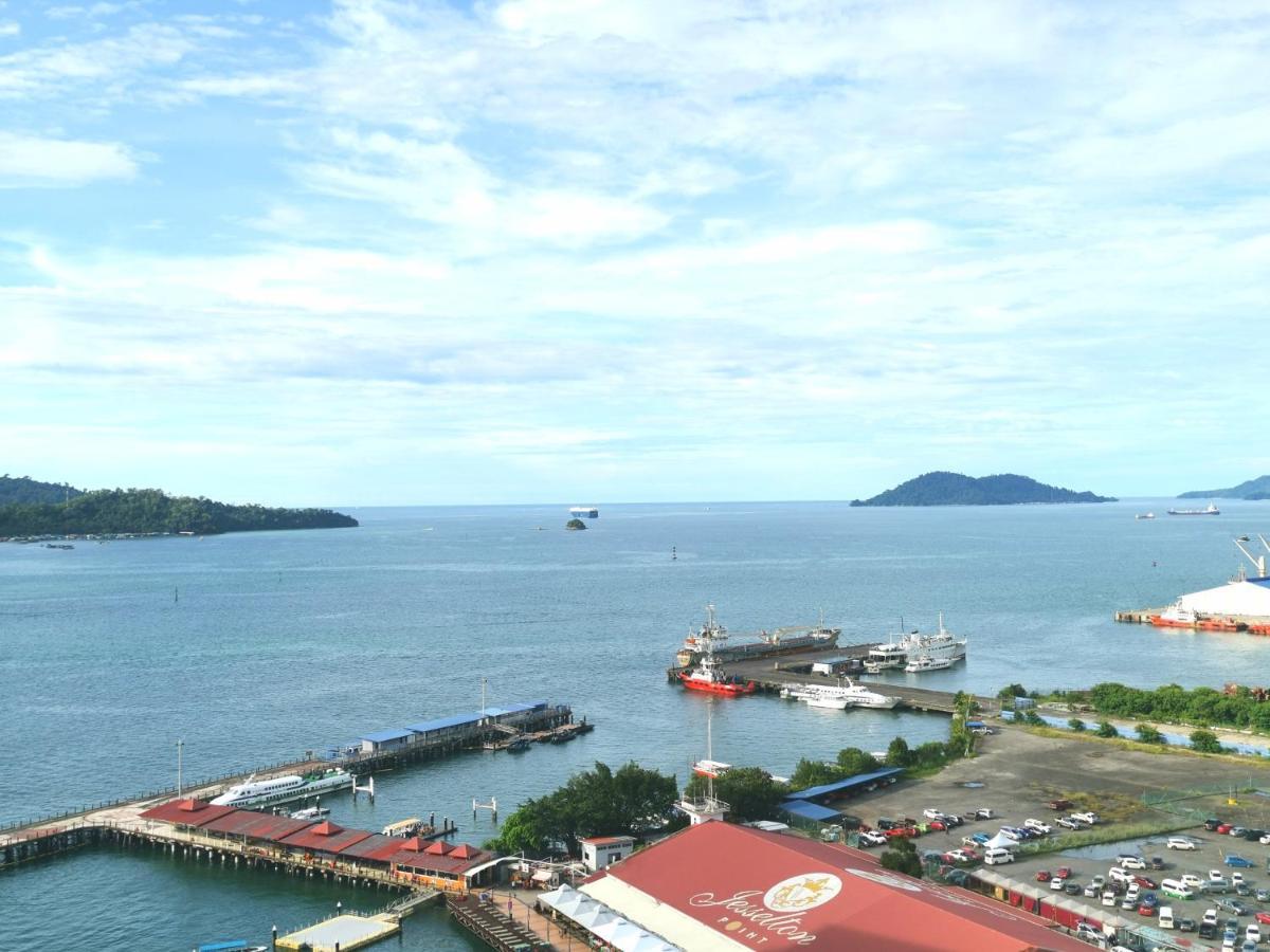 M Centro City Centre @ Gaya Street By Sunset Seaview Vacation Condos Kota Kinabalu Buitenkant foto