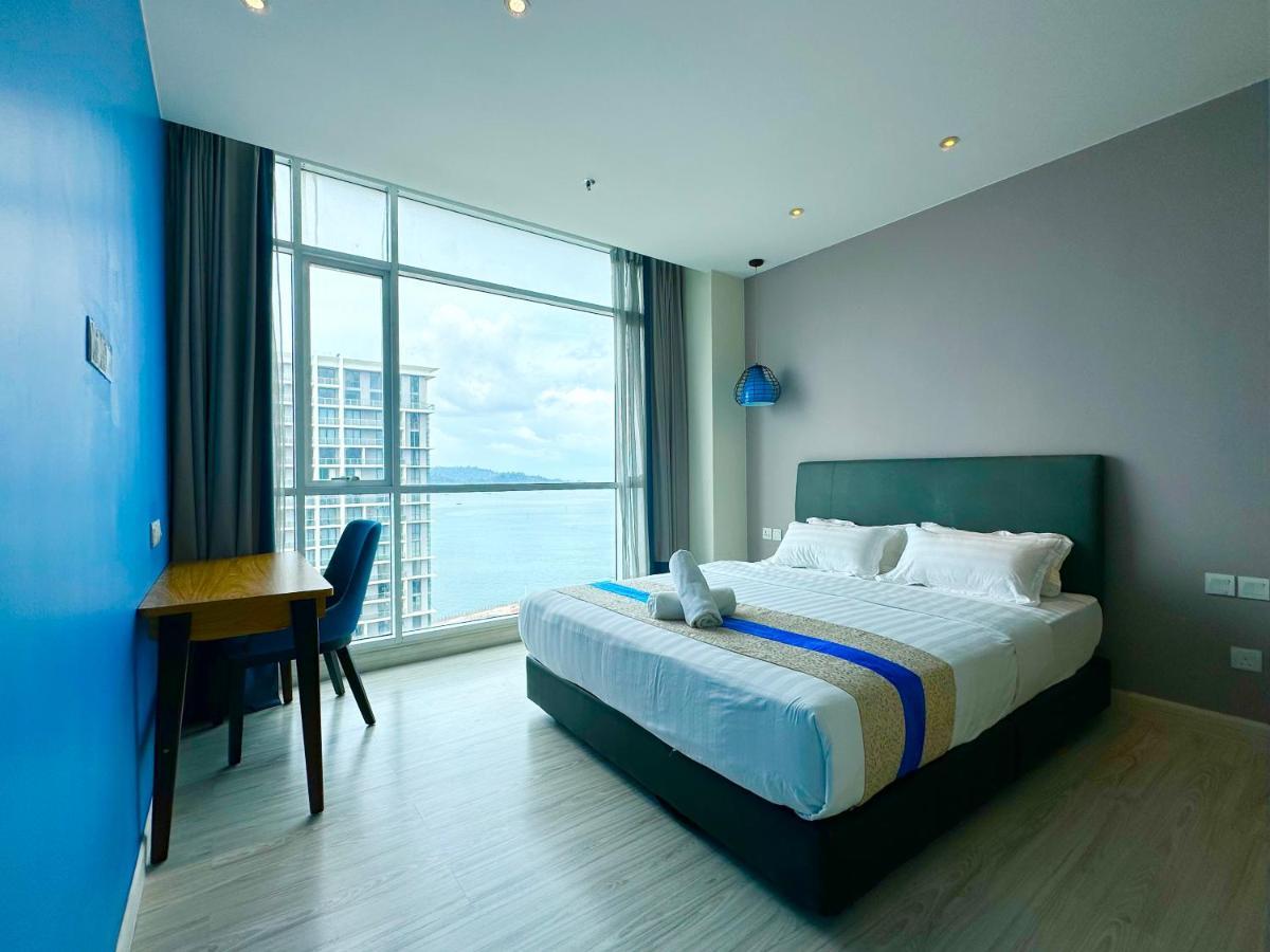 M Centro City Centre @ Gaya Street By Sunset Seaview Vacation Condos Kota Kinabalu Buitenkant foto