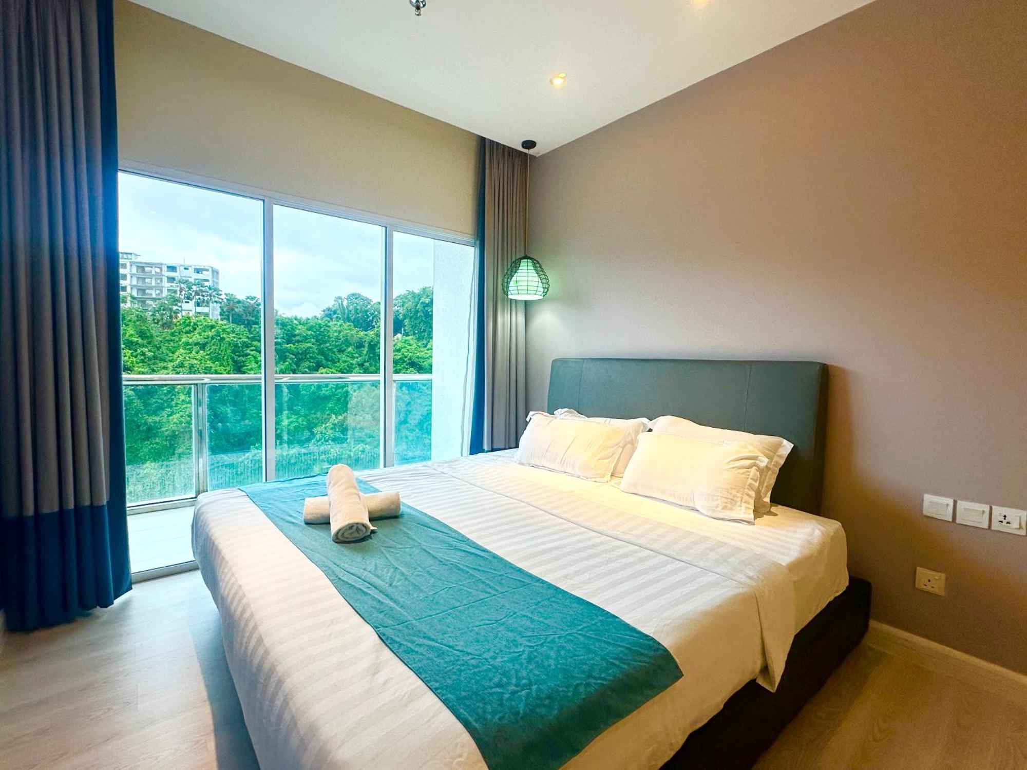 M Centro City Centre @ Gaya Street By Sunset Seaview Vacation Condos Kota Kinabalu Buitenkant foto